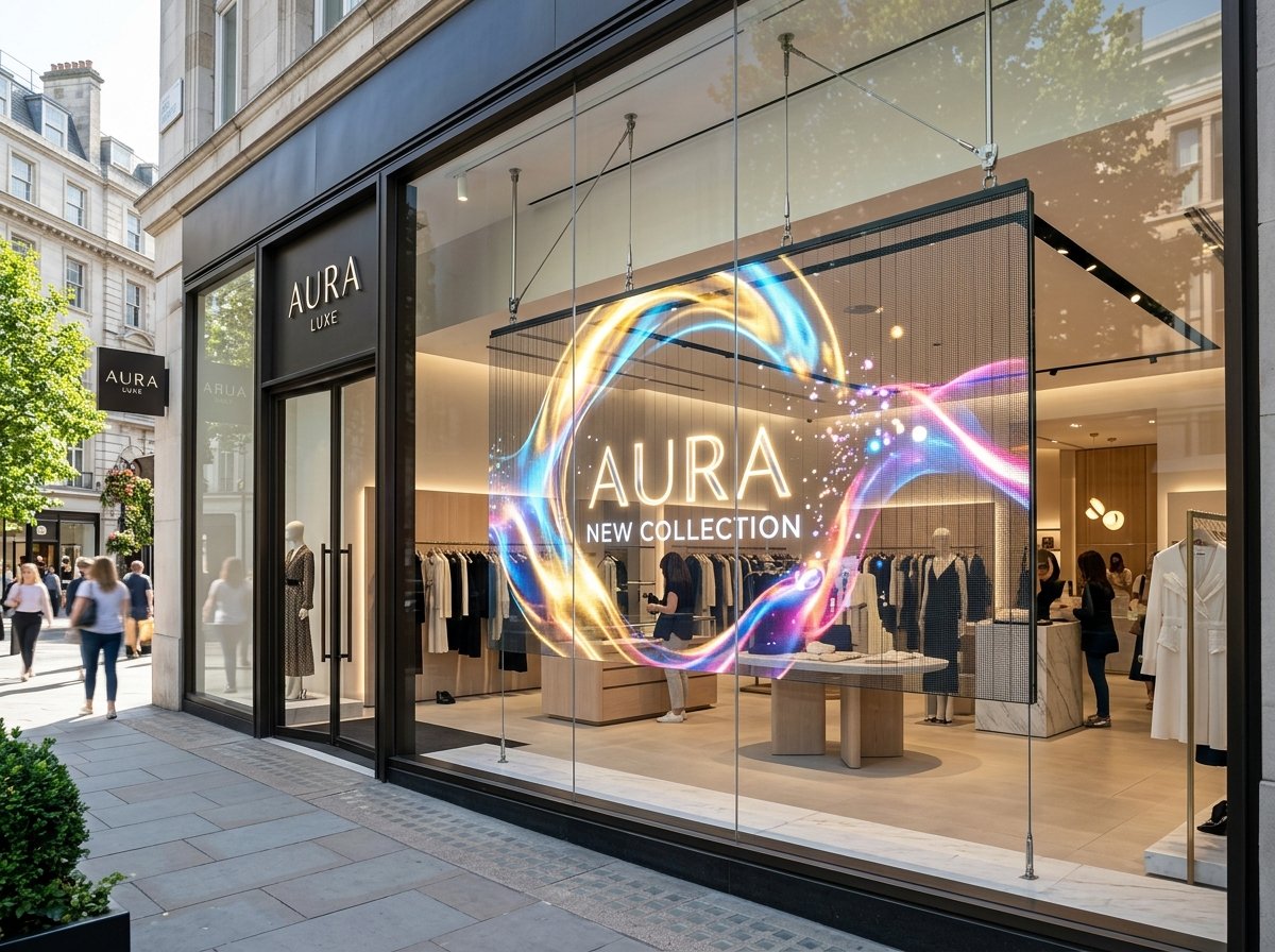 Cabinet Series transparent LED window display