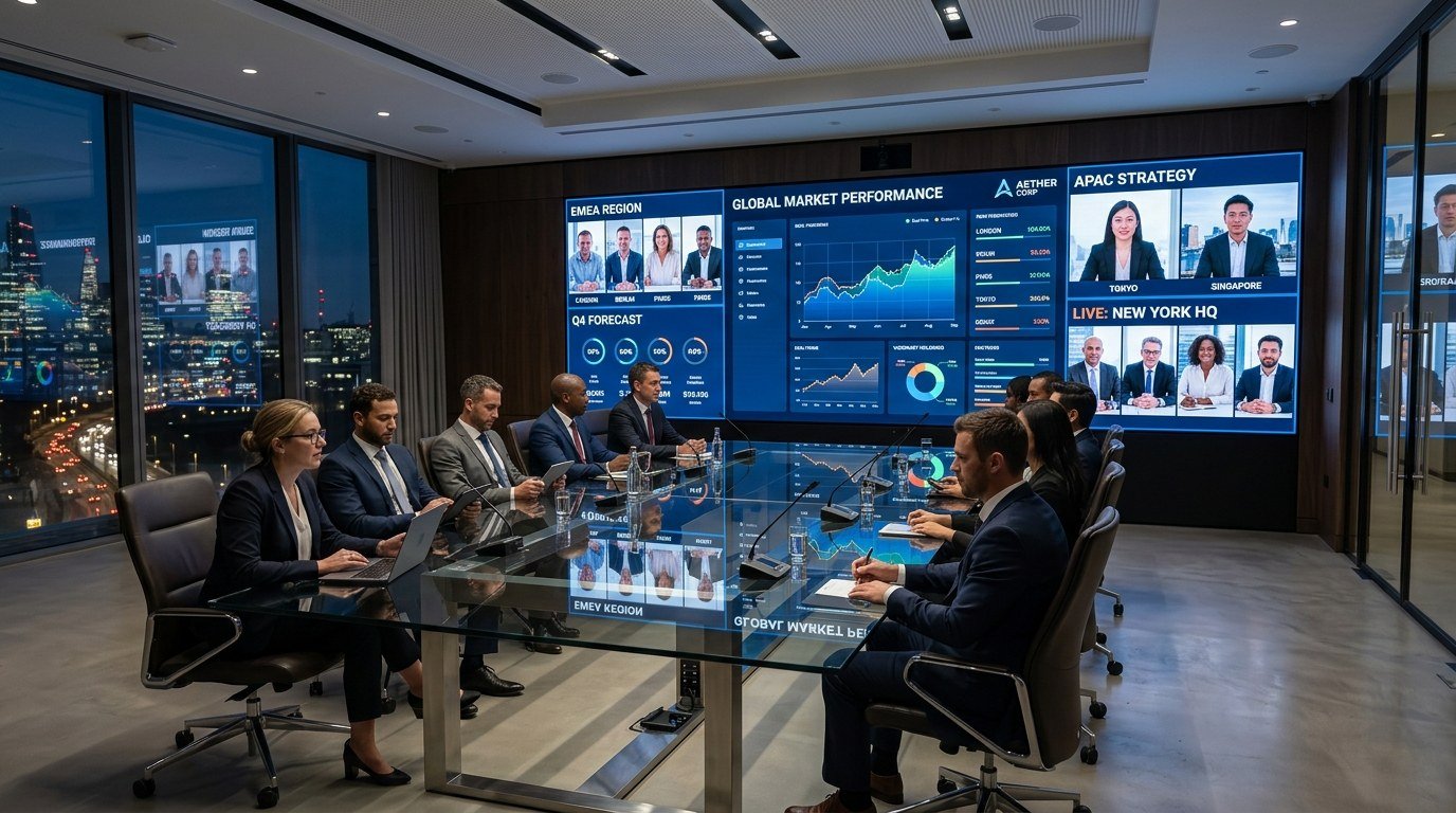 Corporate Boardroom LED Wall